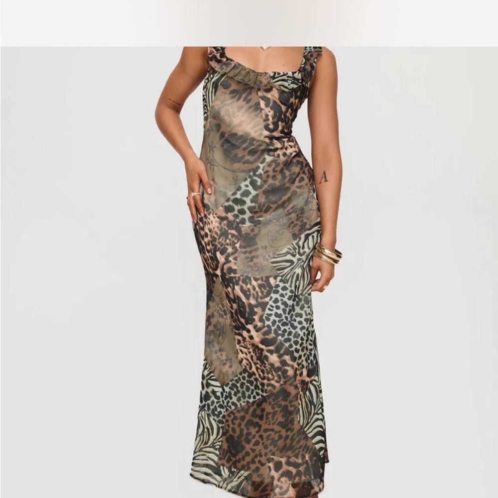Princess Polly Animal Print Maxi Dress